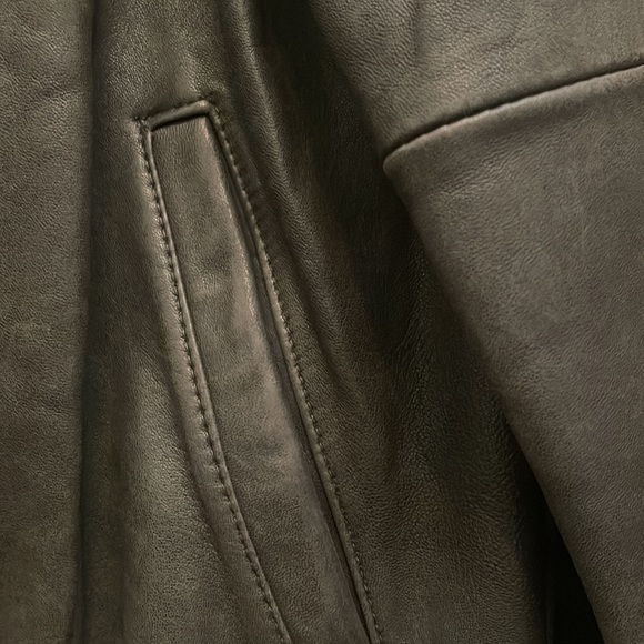Alfani 100% Leather Shell mens Jacket. Mint Condition - Picture 8 of 16